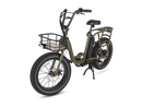Small Mounted Basket on a green fat tire bike