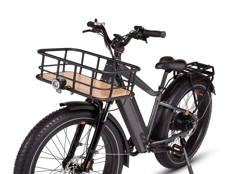 Large Mounted Basket on bike
