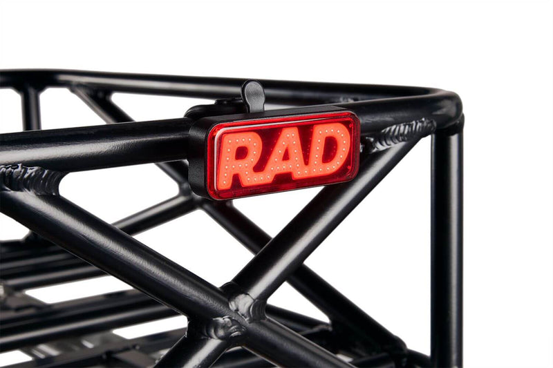 Rad Logo taillight on basket